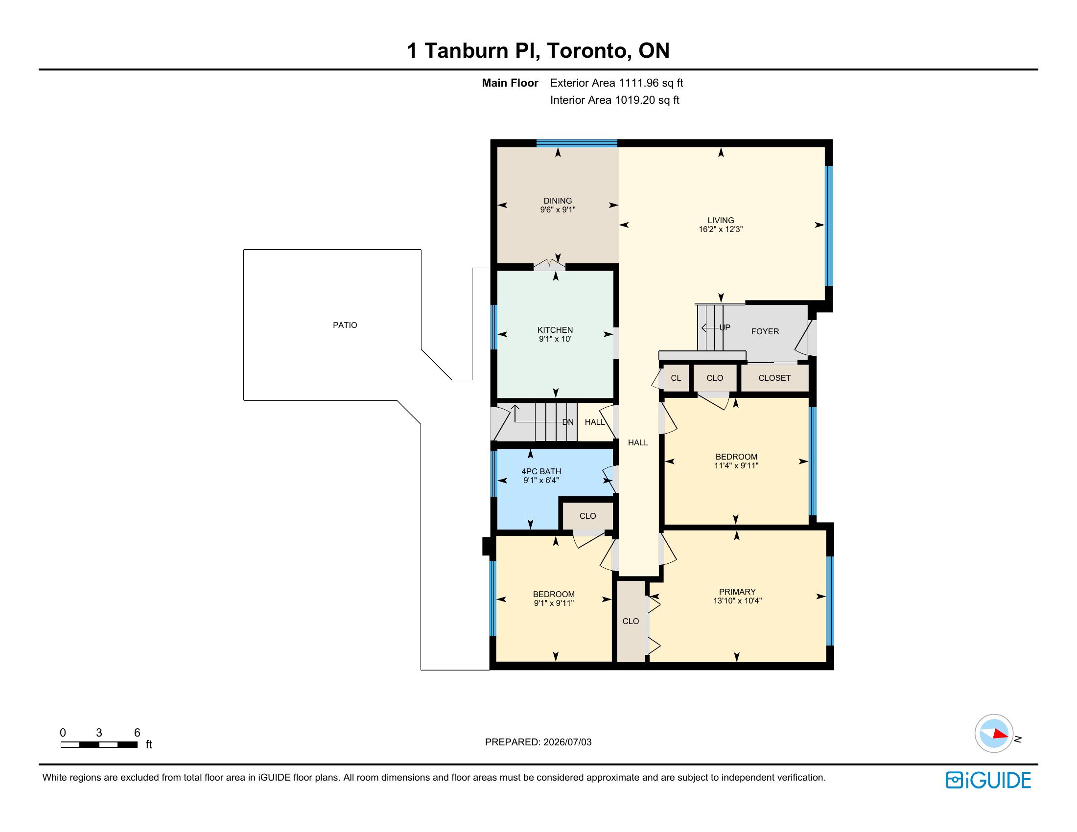 Main Floor Floorplan